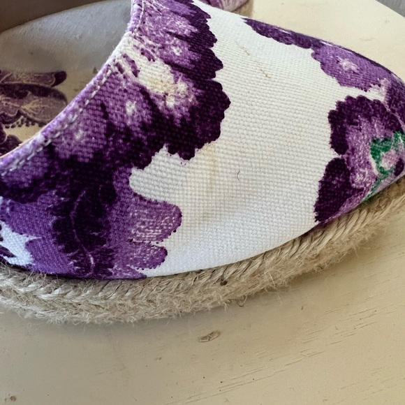 Burberry Wedge Wrap Sandals - Picture 8 of 8